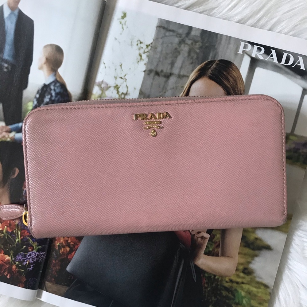 Prada Pink Wallet